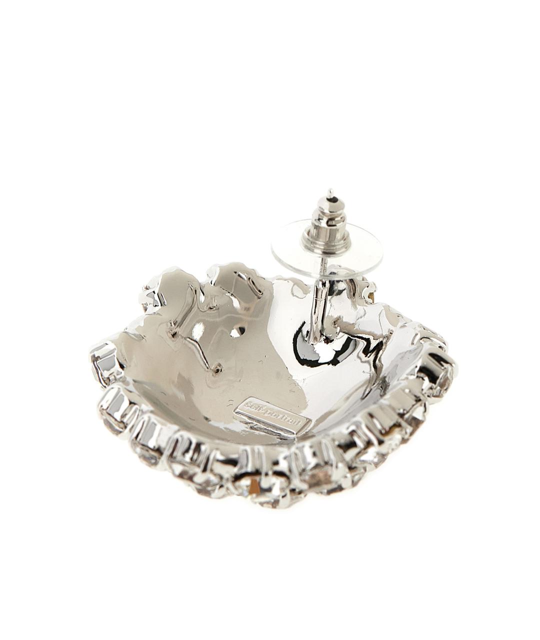 SELF-PORTRAIT Серебряные металлические серьги, фото 3