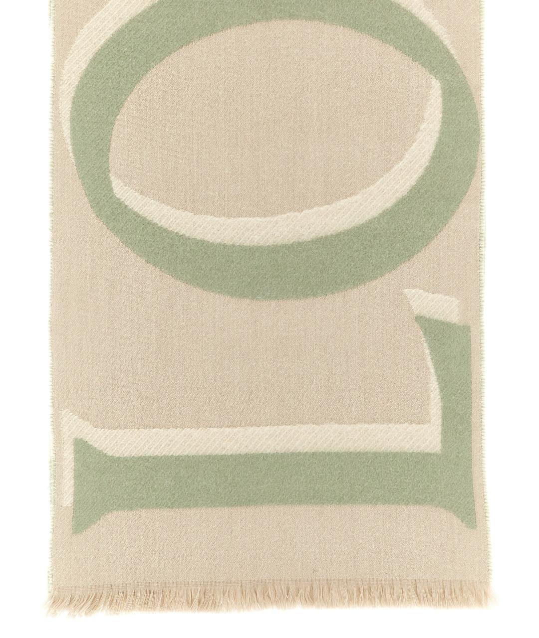 LOEWE Мульти шерстяной шарф, фото 2