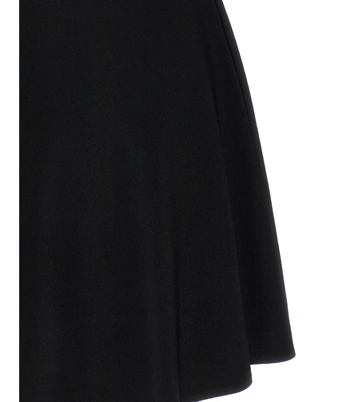 VALENTINO Черное вискозное платье, фото 4