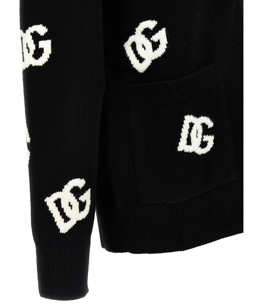 DOLCE&GABBANA Белый шерстяной кардиган, фото 4