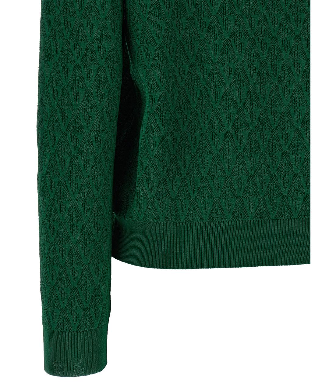 VERSACE Зеленый вискозный кардиган, фото 4