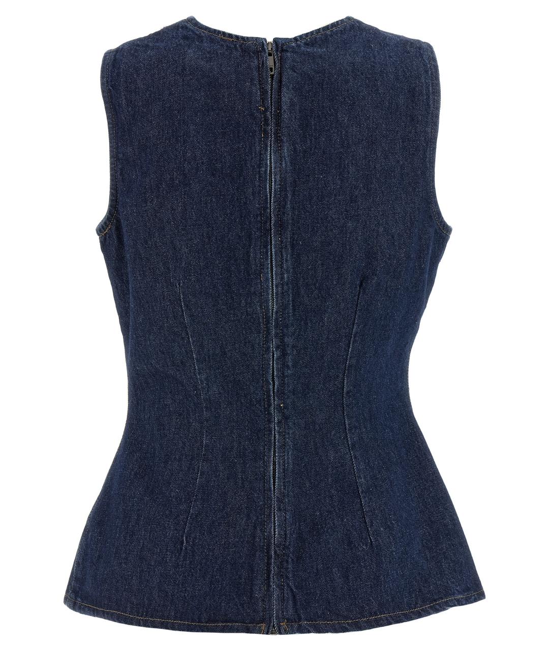 ROTATE Синяя хлопковая майка, фото 2