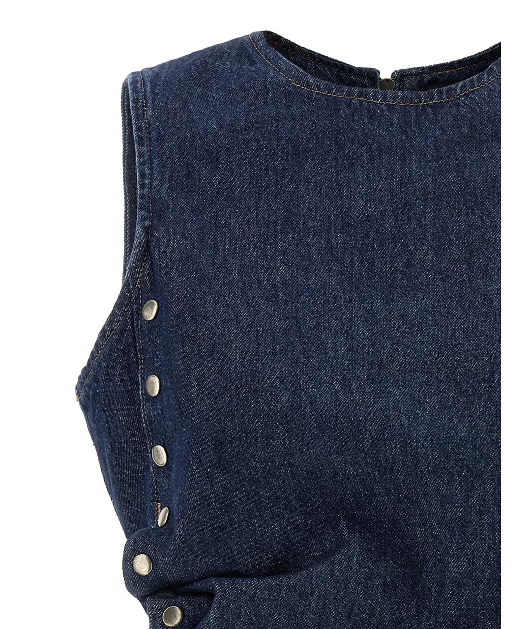 ROTATE Синяя хлопковая майка, фото 3