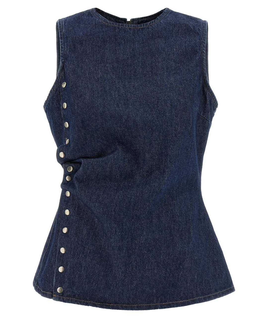 ROTATE Синяя хлопковая майка, фото 1