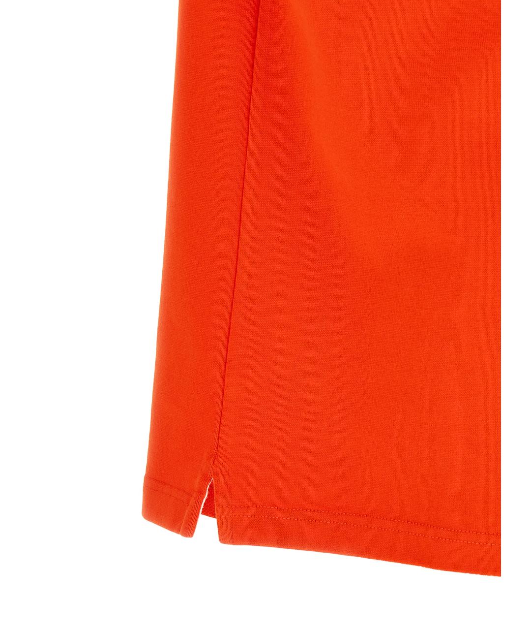 J.W.ANDERSON Красное хлопковое поло с длинным рукавом, фото 4