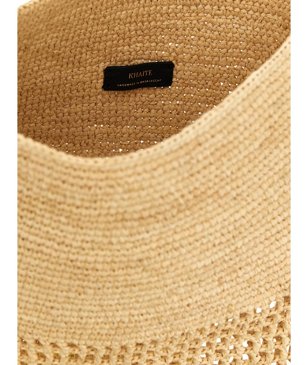 KHAITE Бежевая сумка тоут, фото 4