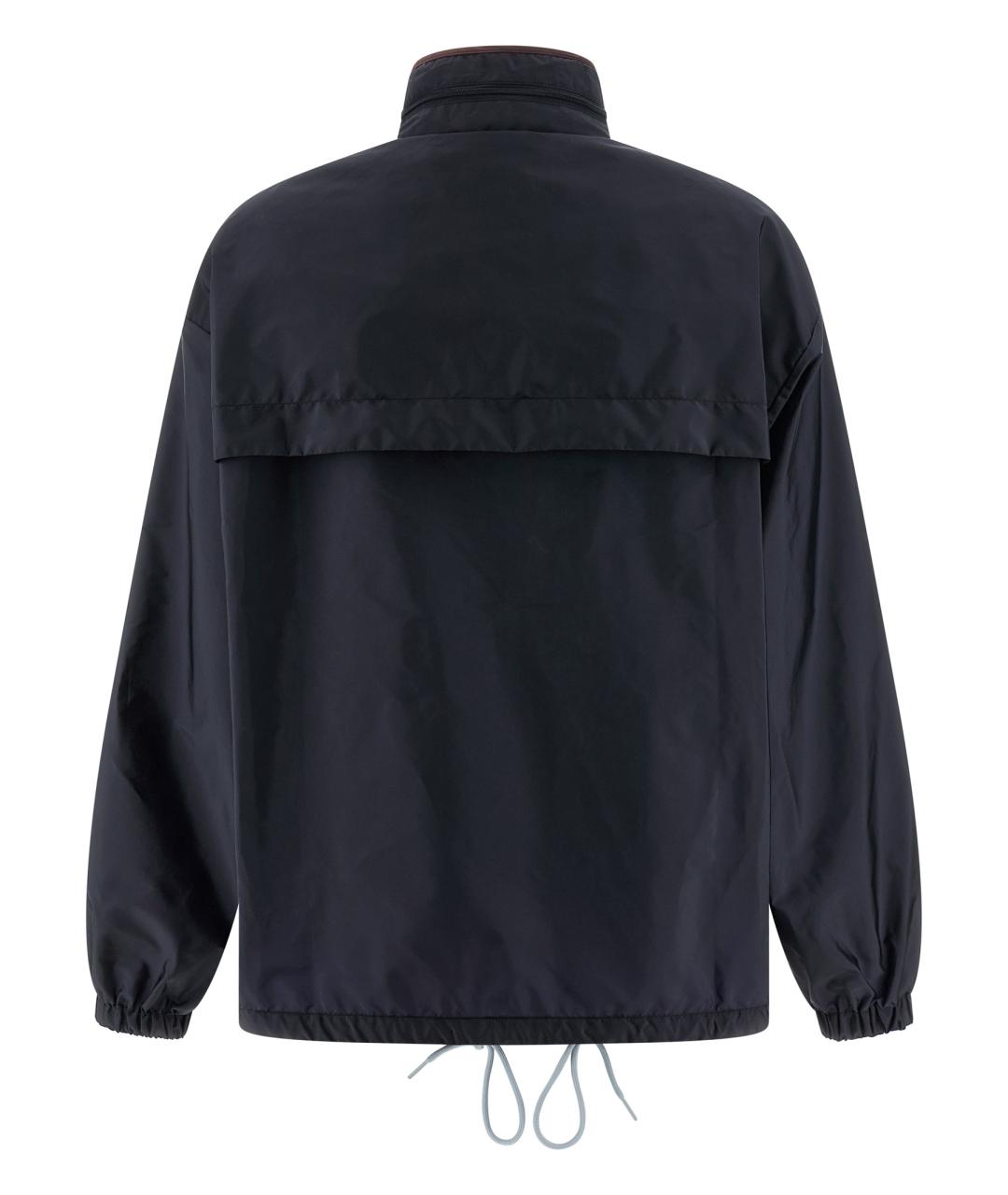 PRADA Синяя полиамидовая куртка, фото 2