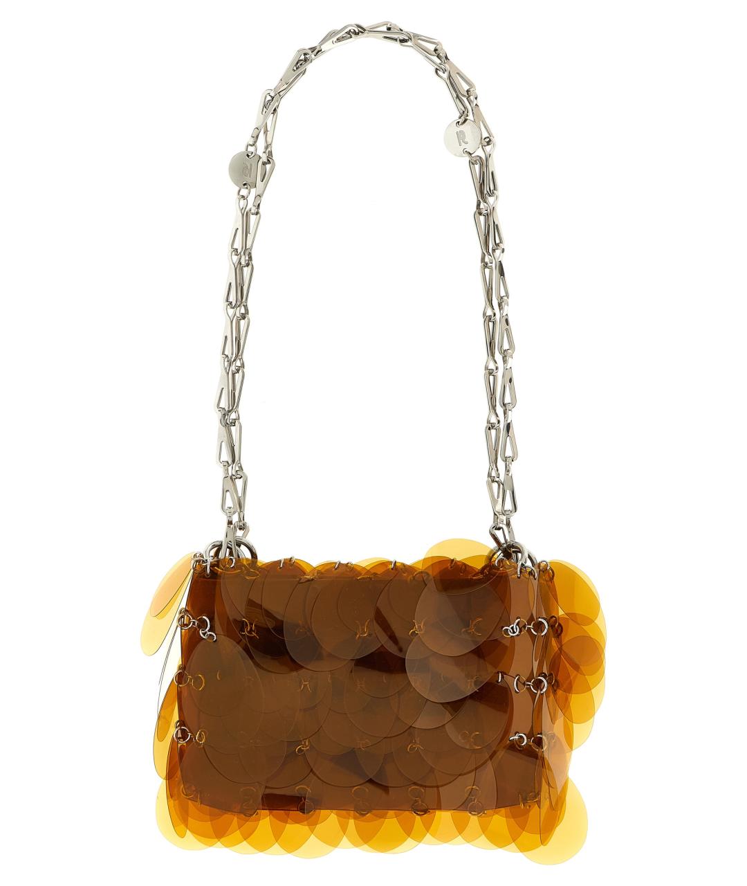 PACO RABANNE Оранжевая сумка через плечо, фото 1