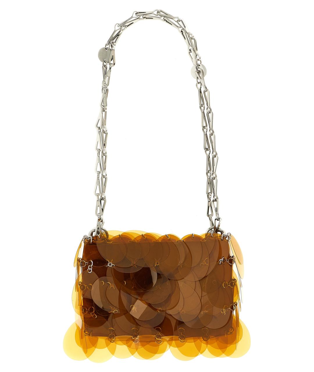 PACO RABANNE Оранжевая сумка через плечо, фото 2