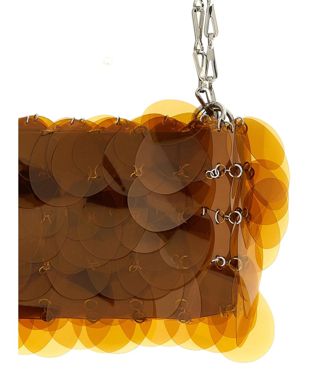 PACO RABANNE Оранжевая сумка через плечо, фото 3