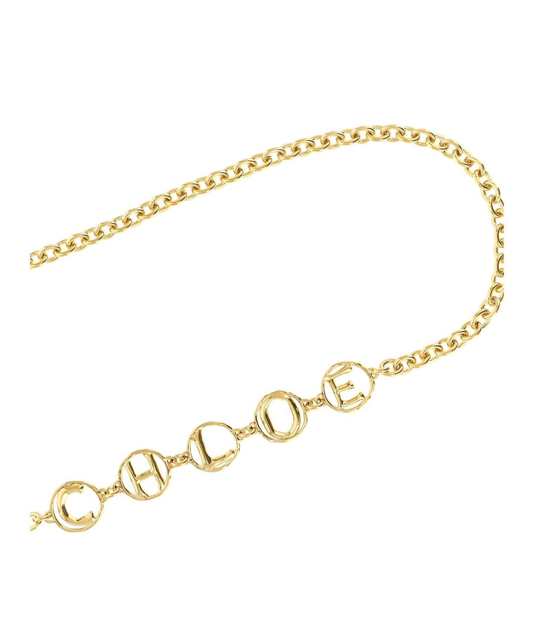 CHLOE Золотой ремень, фото 3