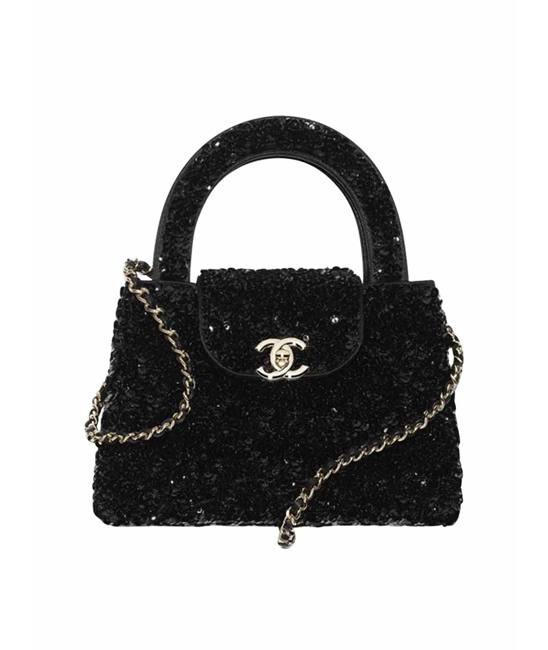 CHANEL Черная сумка через плечо, фото 1