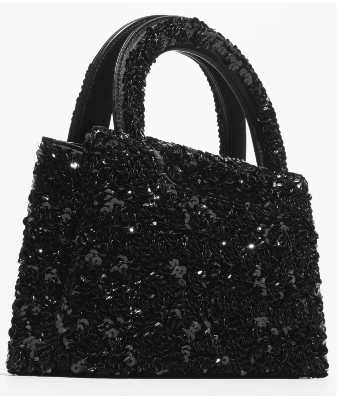 CHANEL Черная сумка через плечо, фото 4