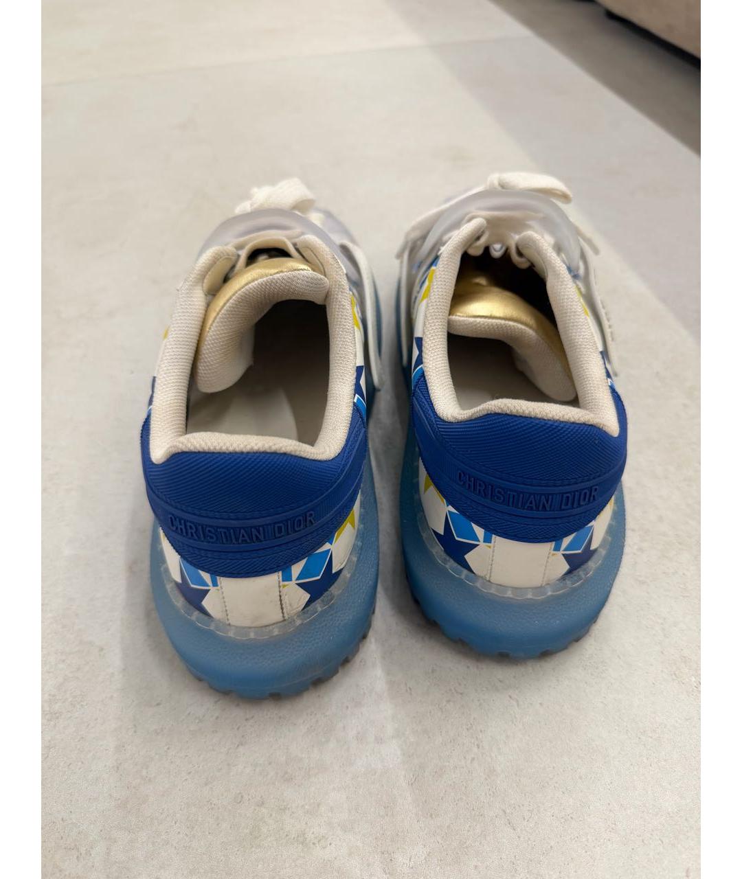 CHRISTIAN DIOR Мульти кожаные кроссовки, фото 3