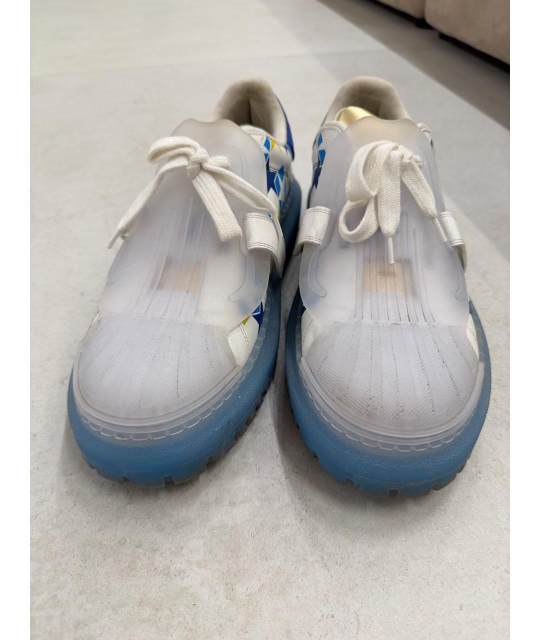 CHRISTIAN DIOR Мульти кожаные кроссовки, фото 2