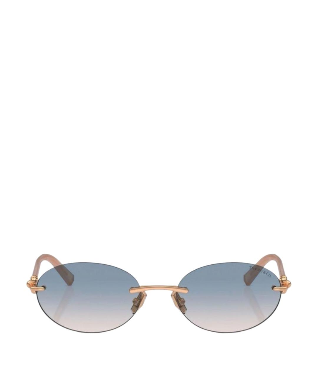 TIFFANY&CO Металлические солнцезащитные очки, фото 1