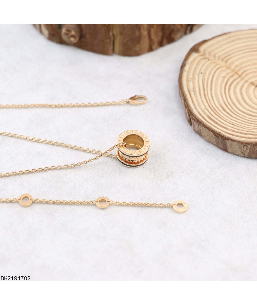 BVLGARI Золотое колье из розового золота, фото 6