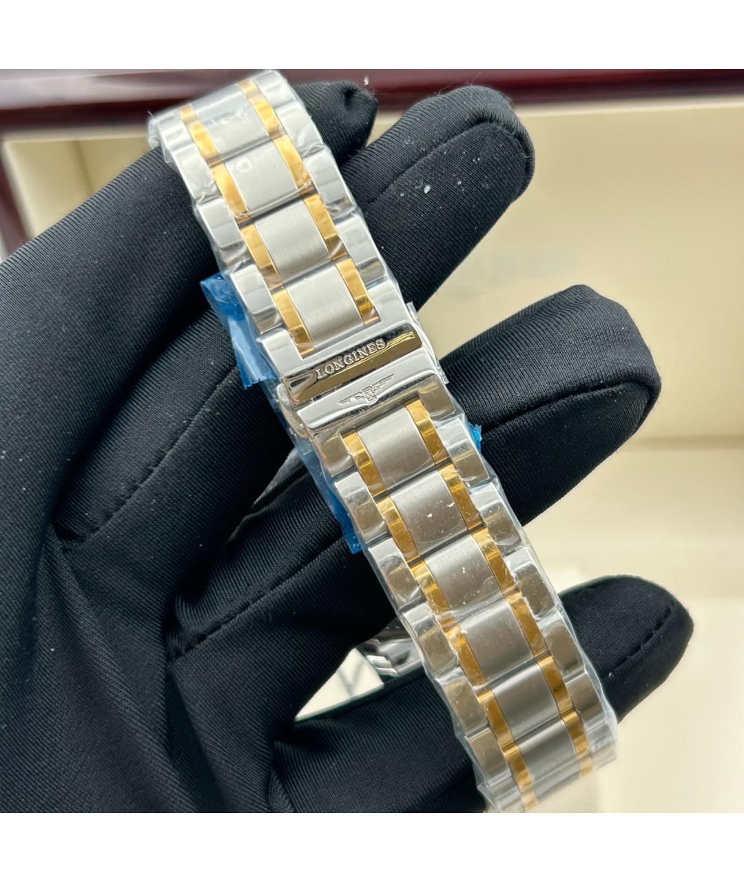 LONGINES Желтые металлические часы, фото 5