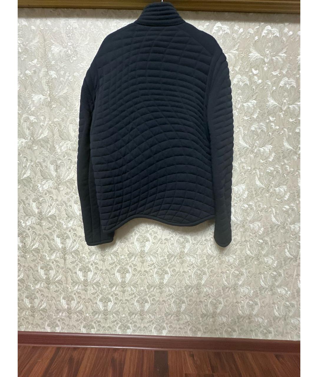 LOUIS VUITTON Черная шерстяная куртка, фото 2