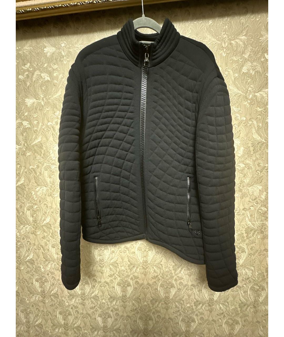 LOUIS VUITTON Черная шерстяная куртка, фото 9