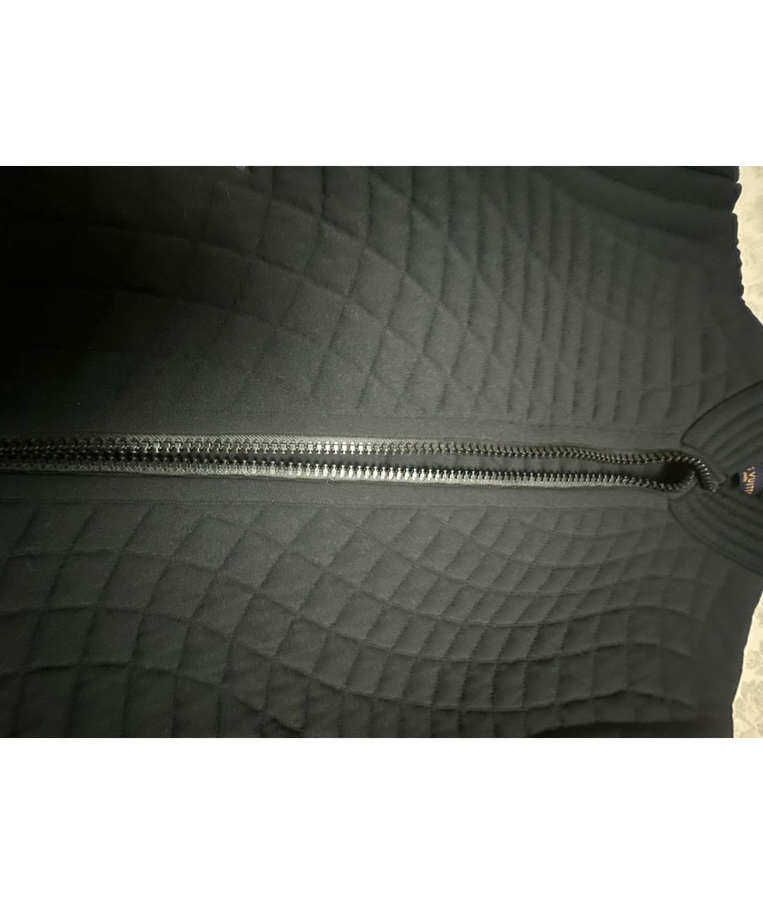 LOUIS VUITTON Черная шерстяная куртка, фото 4