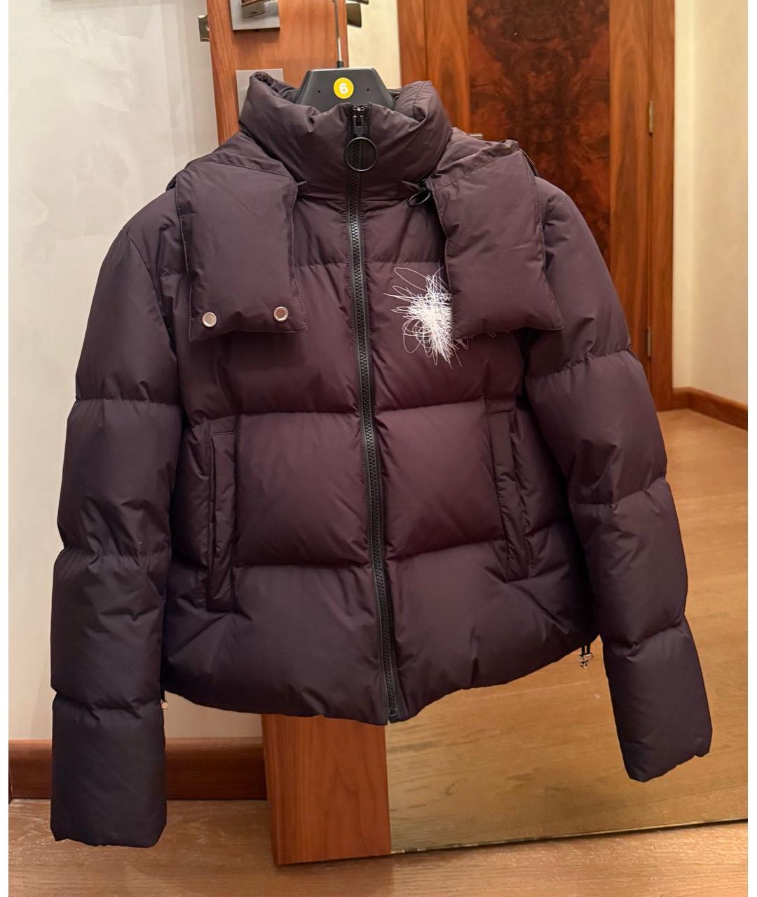 OFF-WHITE Черная хлопко-эластановая куртка, фото 5