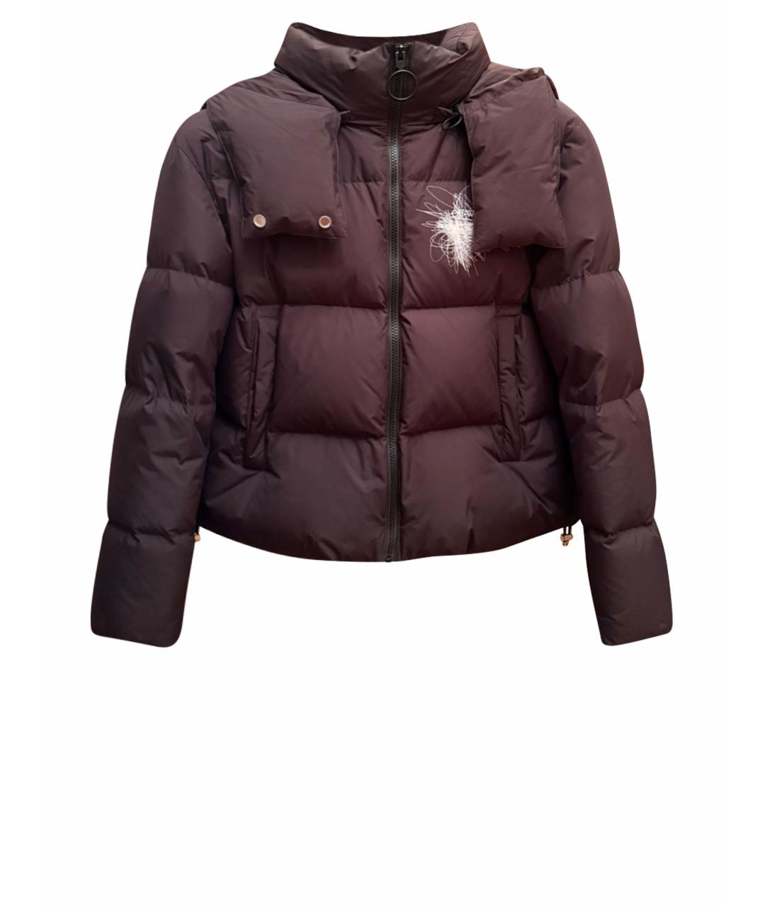 OFF-WHITE Черная хлопко-эластановая куртка, фото 1