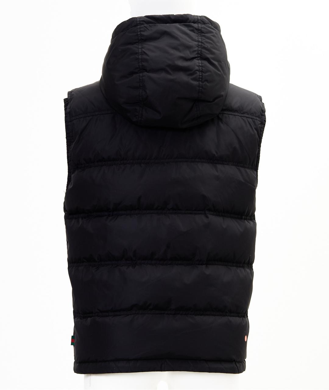 GUCCI Черный полиамидовый жилет, фото 2