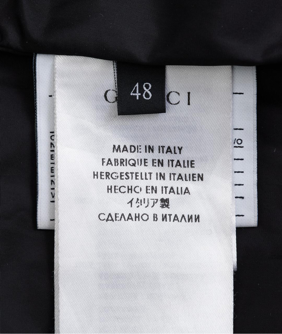 GUCCI Черный полиамидовый жилет, фото 5