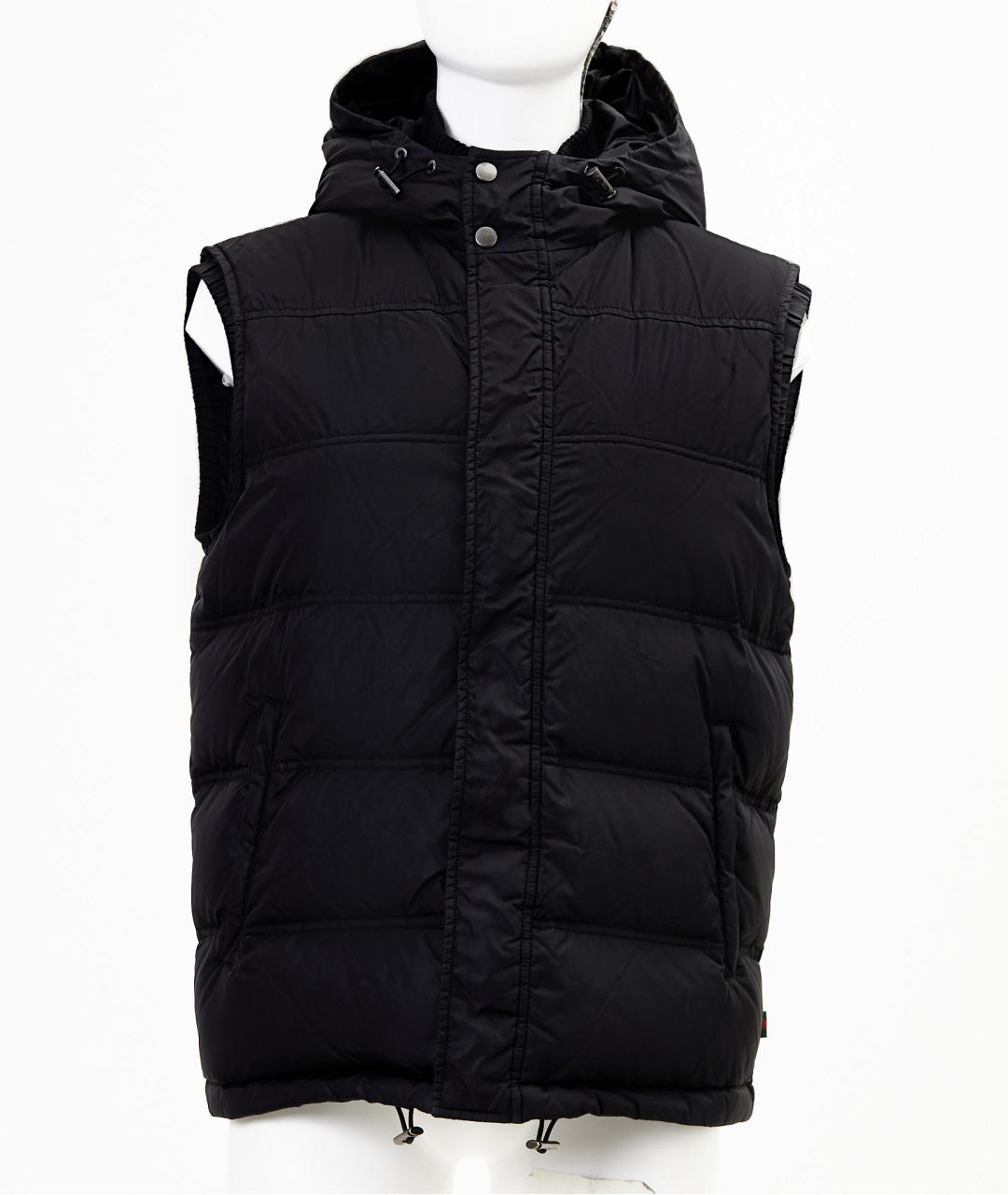 GUCCI Черный полиамидовый жилет, фото 6