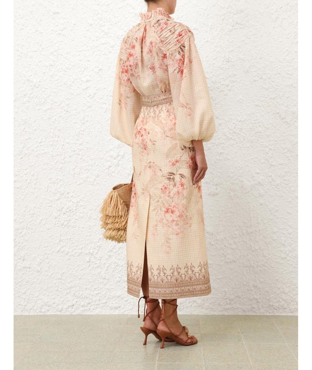 ZIMMERMANN Бежевый костюм с юбками, фото 5