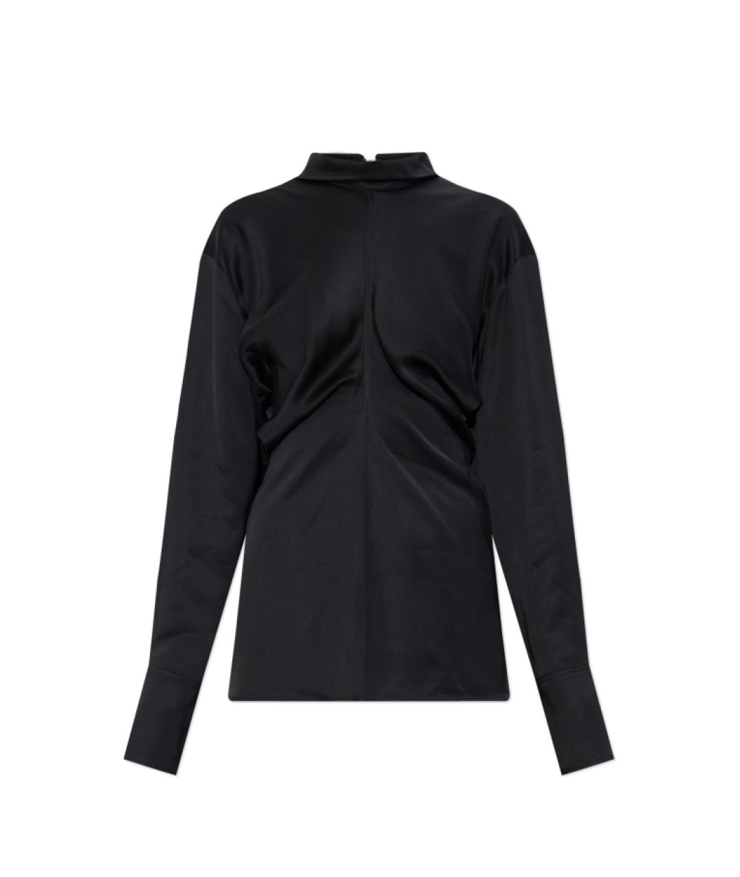 TOTEME Черный вискозный костюм с брюками, фото 8