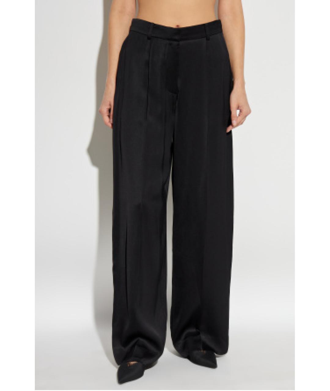 TOTEME Черный вискозный костюм с брюками, фото 5