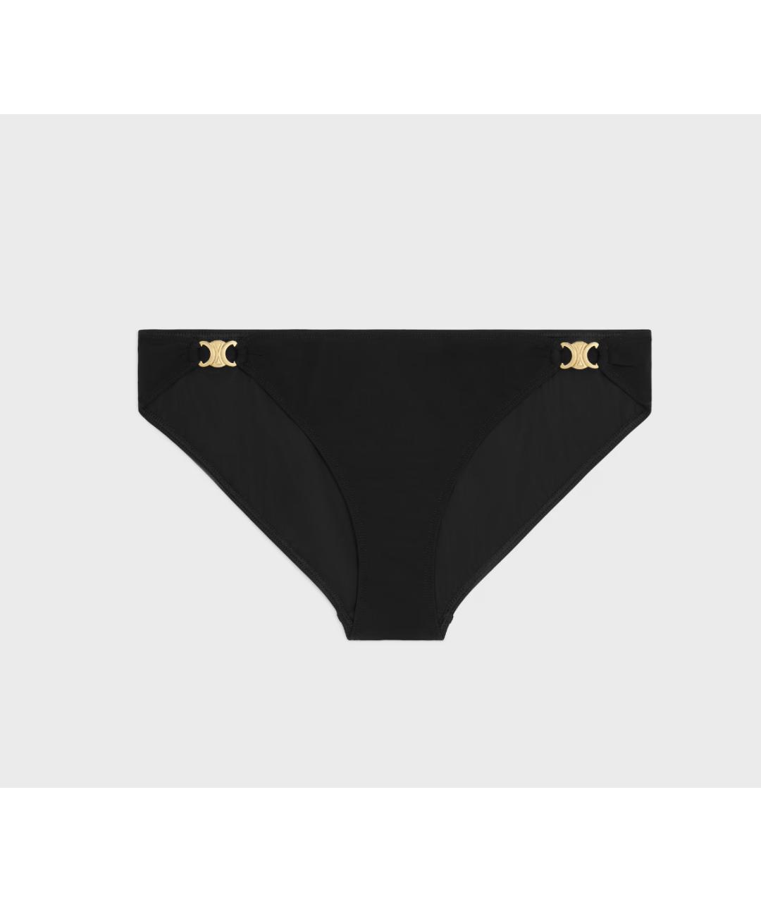 CELINE Черный полиамидовый купальник, фото 2