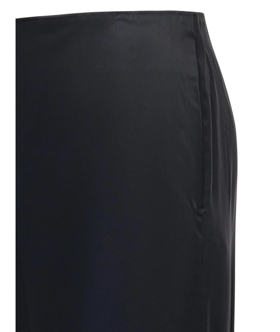 BALENCIAGA Черный ацетатный костюм с брюками, фото 3