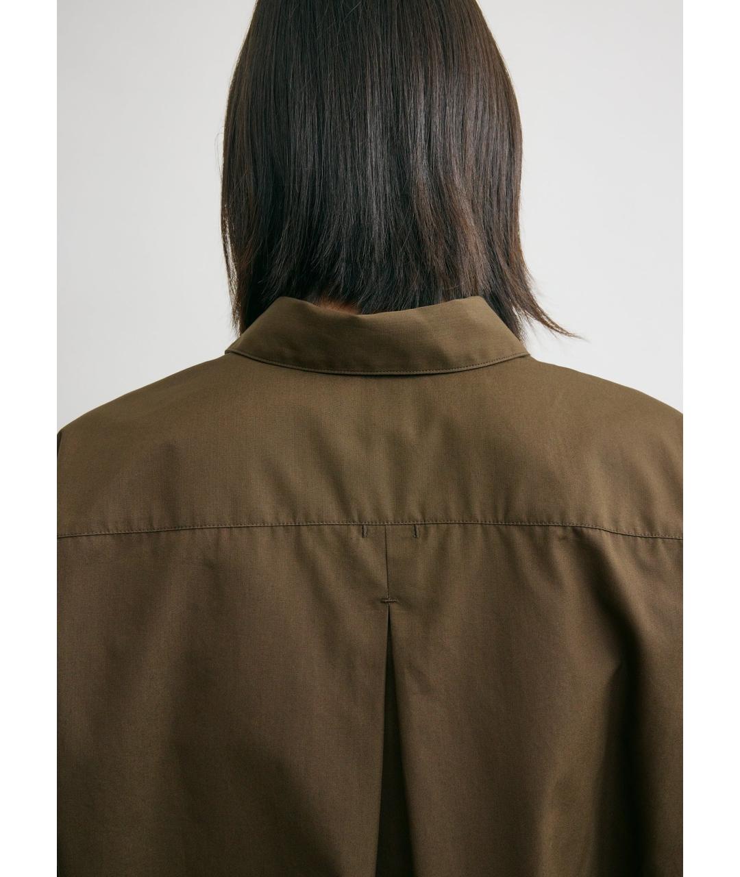 TOTEME Хаки хлопковый костюм с брюками, фото 6