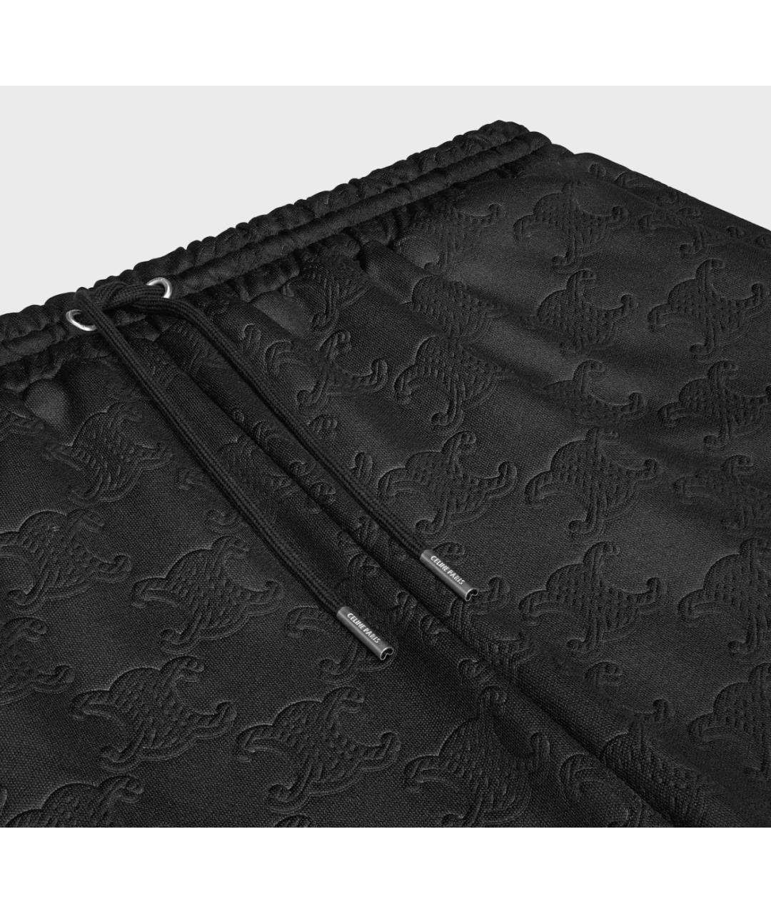 CELINE Черный полиэстеровый костюм с брюками, фото 3