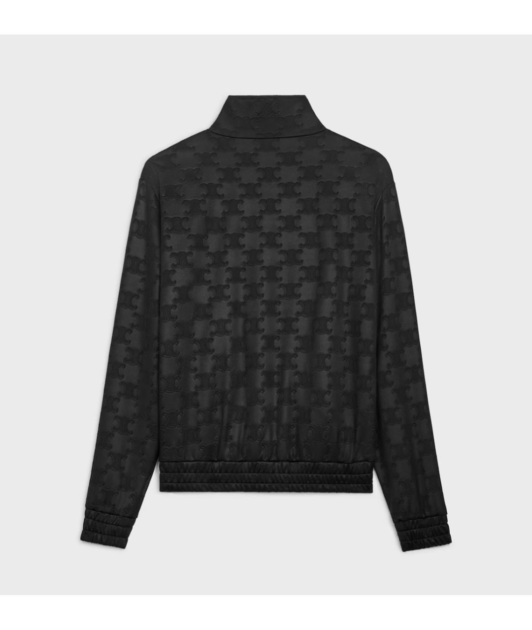 CELINE Черный полиэстеровый костюм с брюками, фото 5