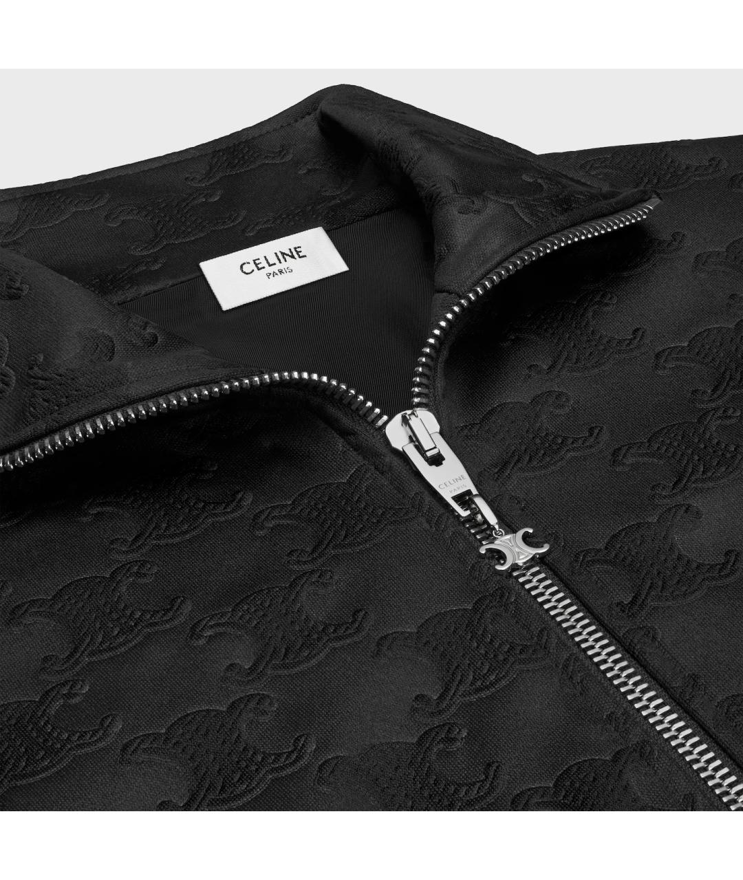 CELINE Черный полиэстеровый костюм с брюками, фото 6