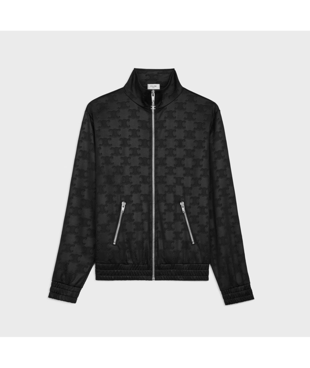 CELINE Черный полиэстеровый костюм с брюками, фото 7