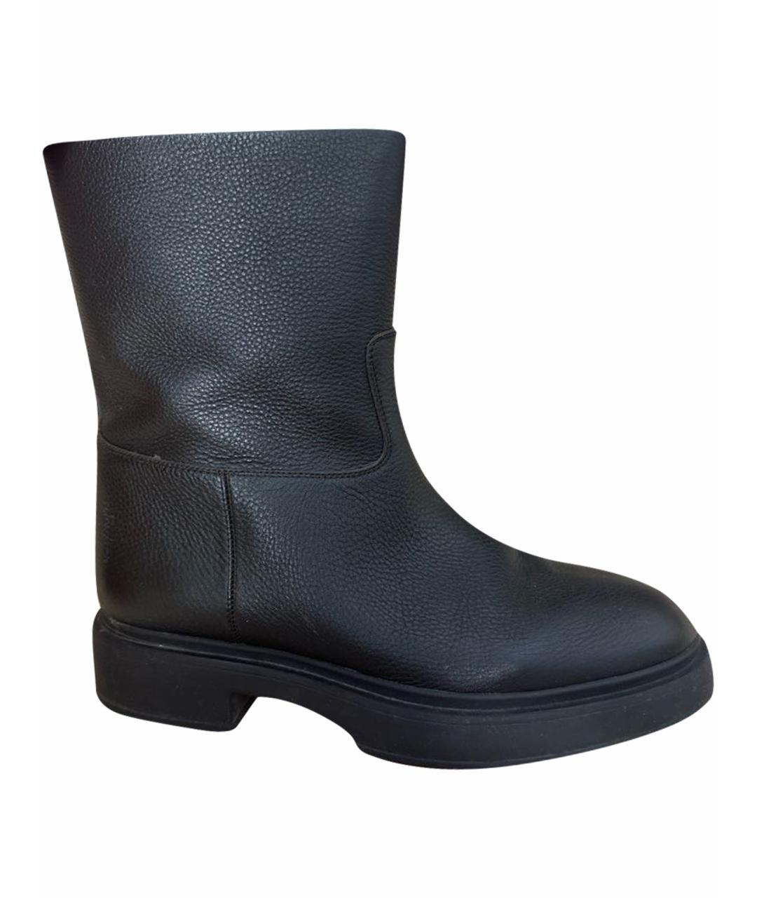 12 STOREEZ Коричневые кожаные ботинки, фото 1