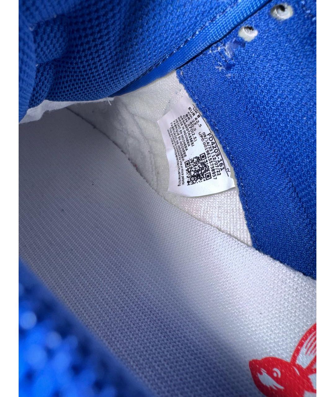 NIKE Белые кожаные низкие кроссовки / кеды, фото 3