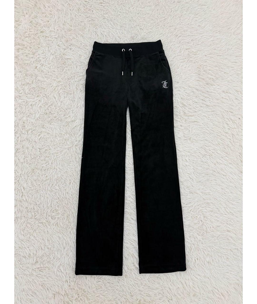 JUICY COUTURE Черный велюровый спортивные костюмы, фото 3