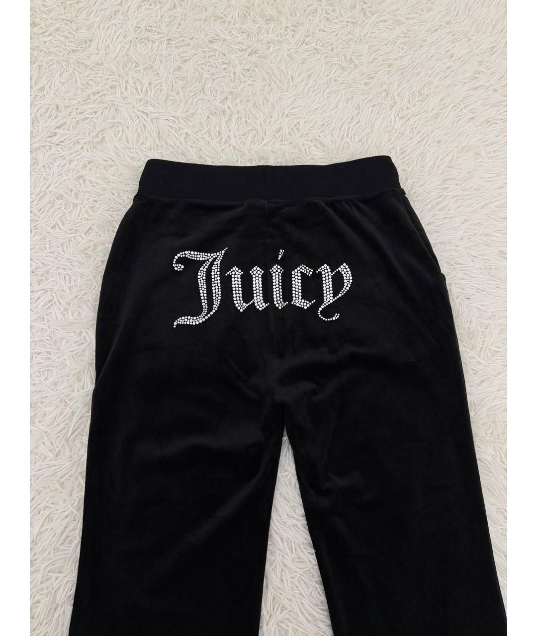 JUICY COUTURE Черный велюровый спортивные костюмы, фото 5