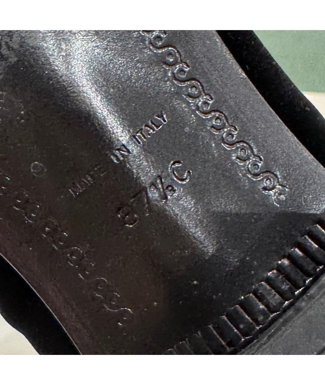 CHANEL Черные текстильные сапоги, фото 6