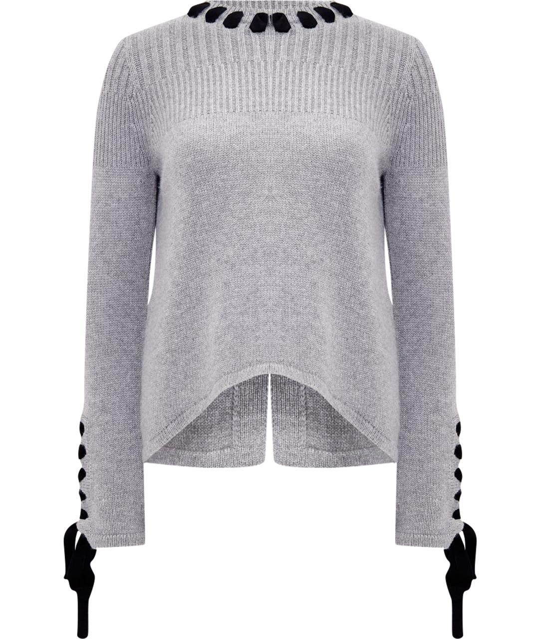 FENDI Серый кашемировый джемпер / свитер, фото 1