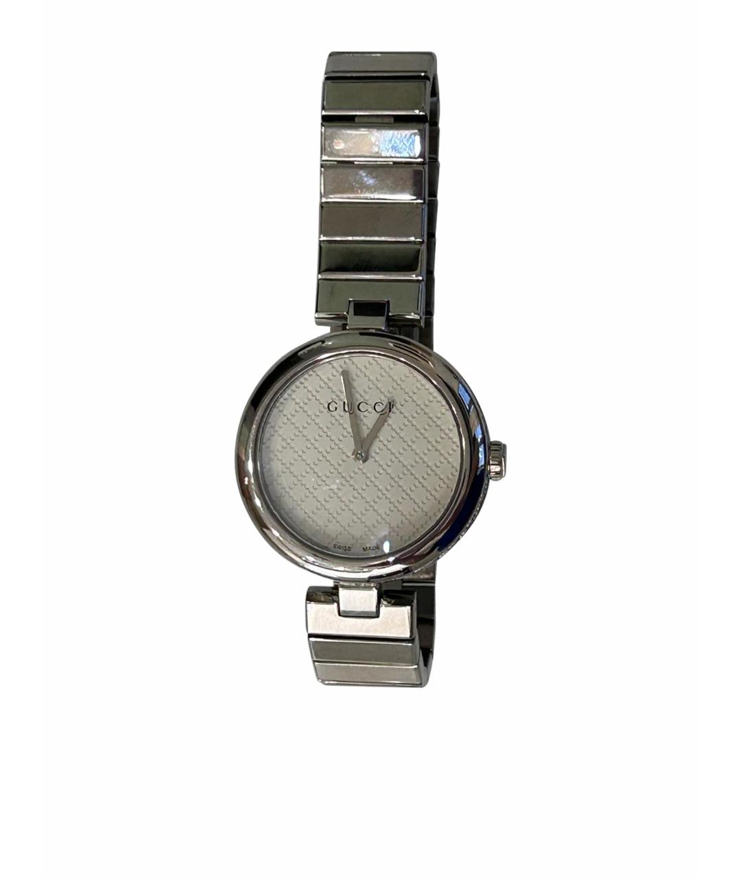 GUCCI Серебряные часы, фото 1