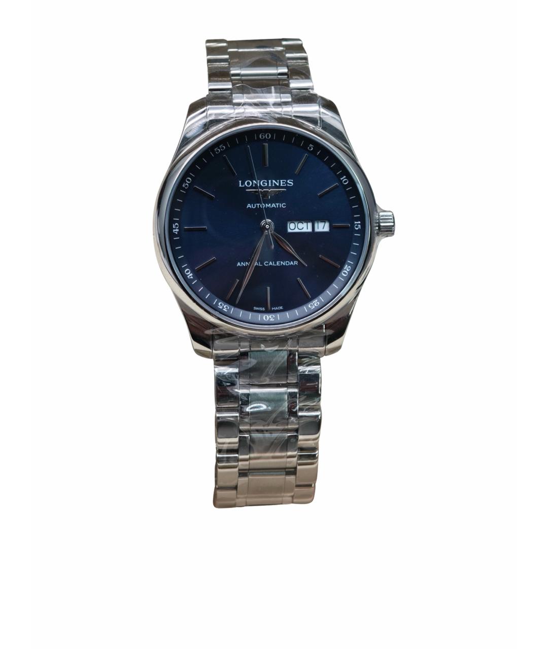 LONGINES Черные металлические часы, фото 1