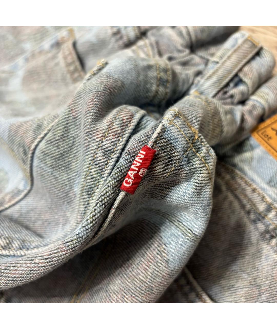 LEVI'S Хлопковые прямые джинсы, фото 4