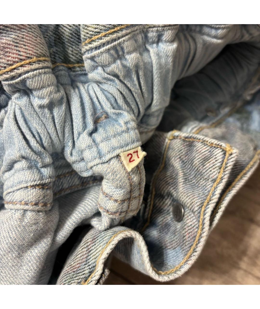 LEVI'S Хлопковые прямые джинсы, фото 5